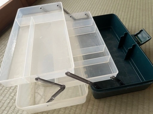 中古 釣り道具入れの写真3枚目