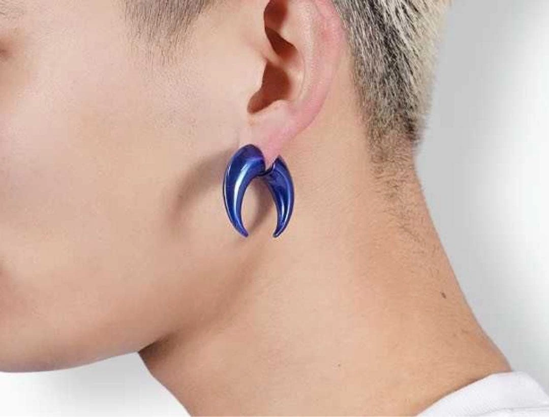 【定価35,200円】MARINE SERRE クレセント ピアス マリーンセルの写真5枚目
