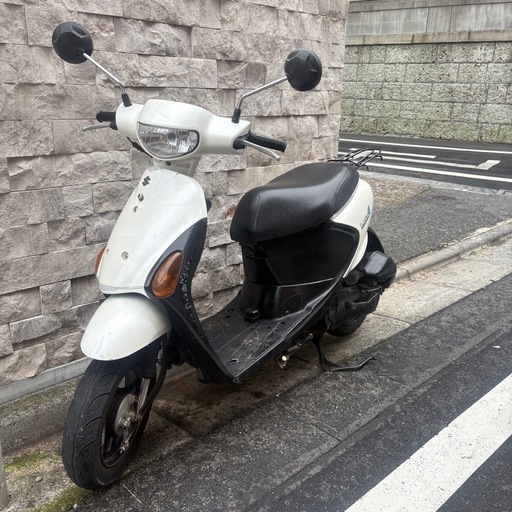 【原付 スズキ LETS4 実動車】の写真2枚目