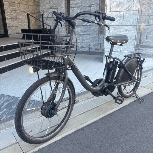 BRIDGESTONE bikke MOB dd ダークグレー 電動アシスト自転車 B400