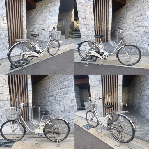 Panasonic 電気アシスト自転車 Lithium vivi 26インチ 8Ahバッテリー付の写真4枚目