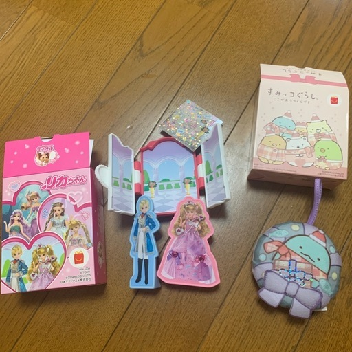 りかちゃん、すみっこぐらし
