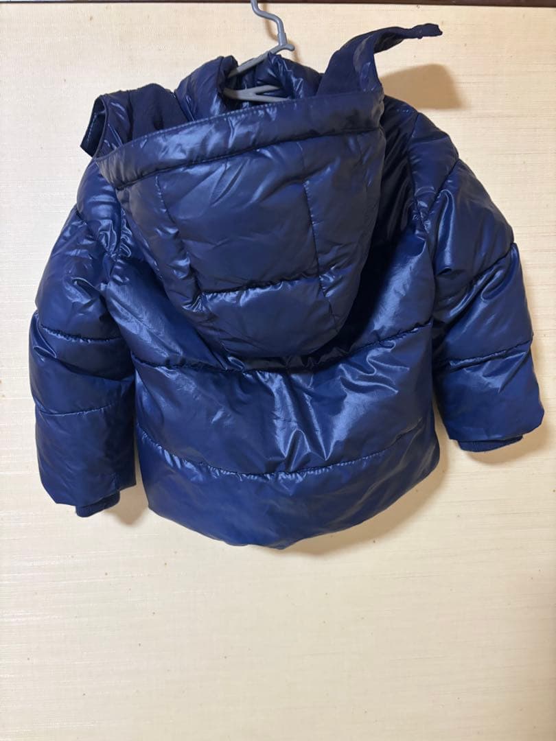 GAP PURE ネイビー ダウンコートの写真2枚目