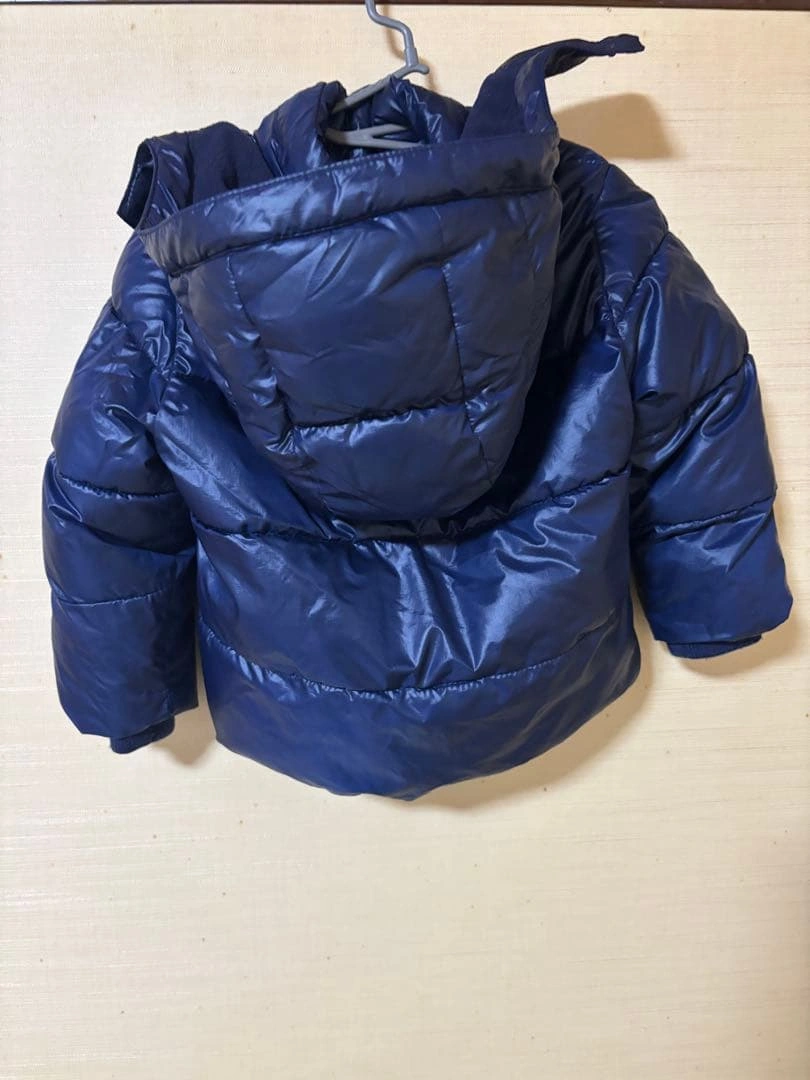 GAP PURE ネイビー ダウンコートの写真2枚目