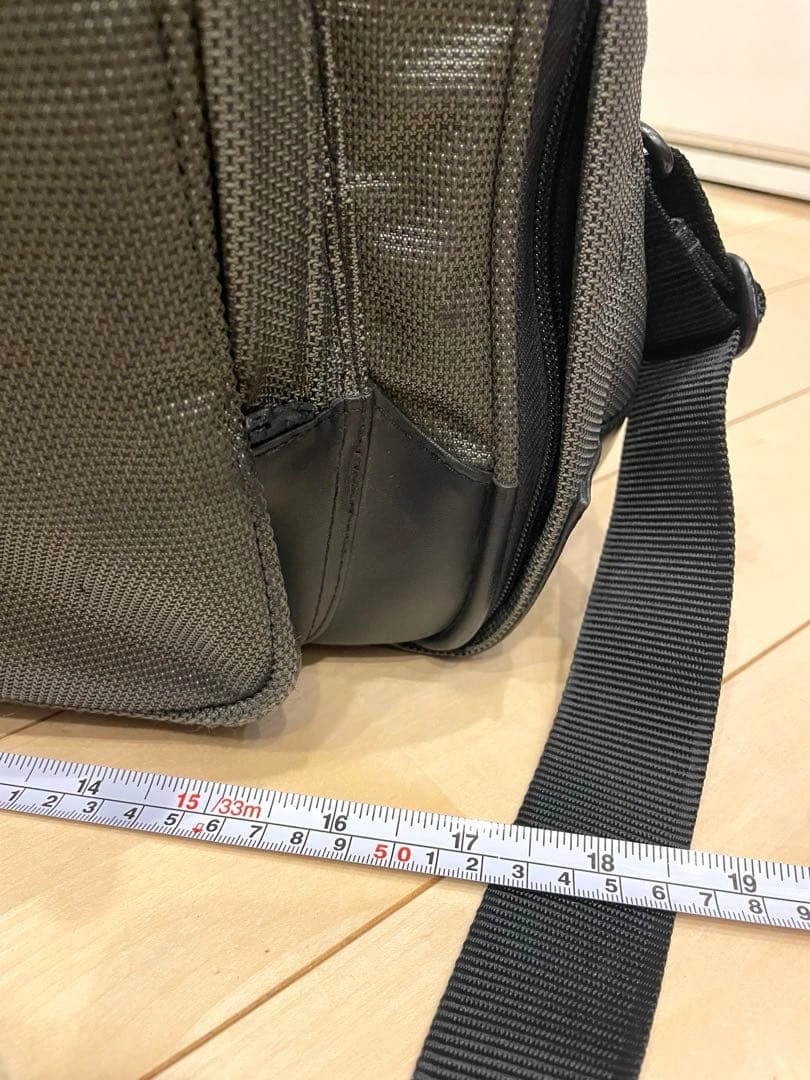 ♪☆TUMI ビジネスバッグ 3way バッグ☆♪カラーはカーキ系です☆の写真2枚目
