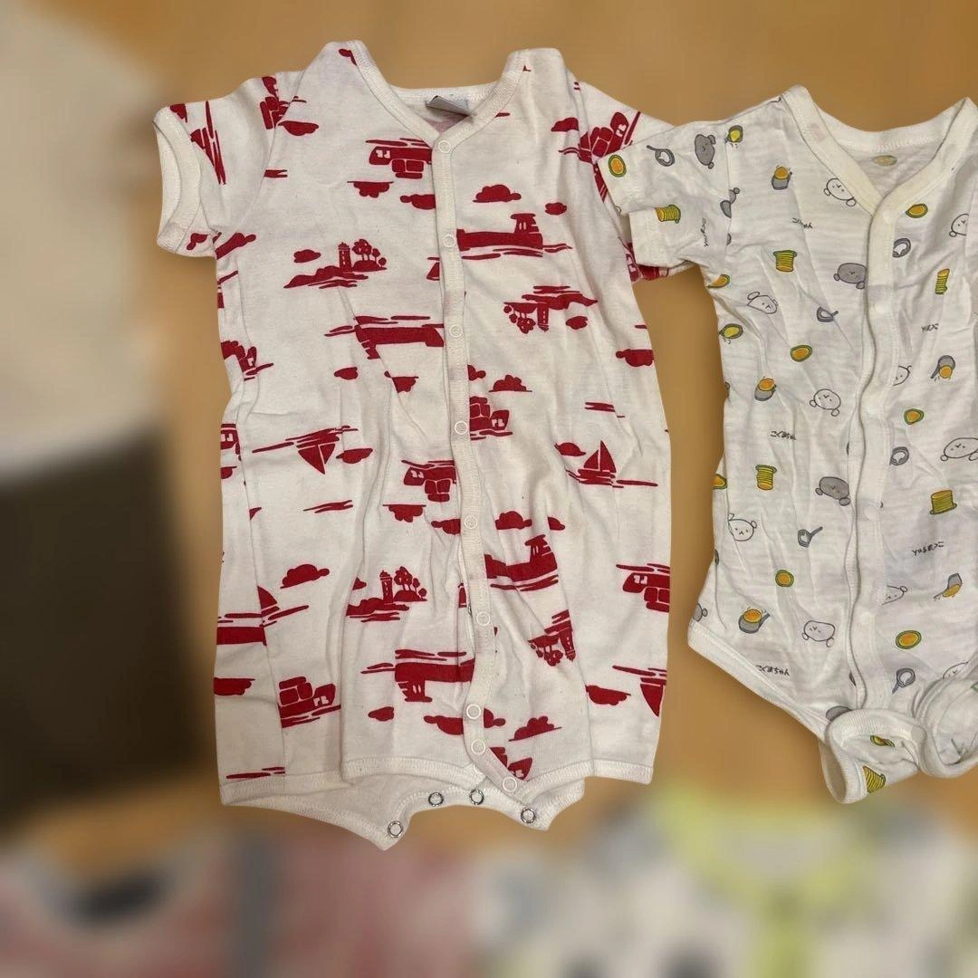 ベビー服 ロンパース カバーオール 8点セット まとめ売りの写真2枚目
