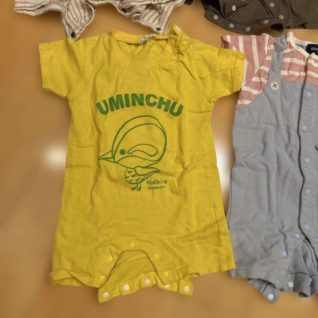 ベビー服 ロンパース カバーオール 8点セット まとめ売りの写真3枚目
