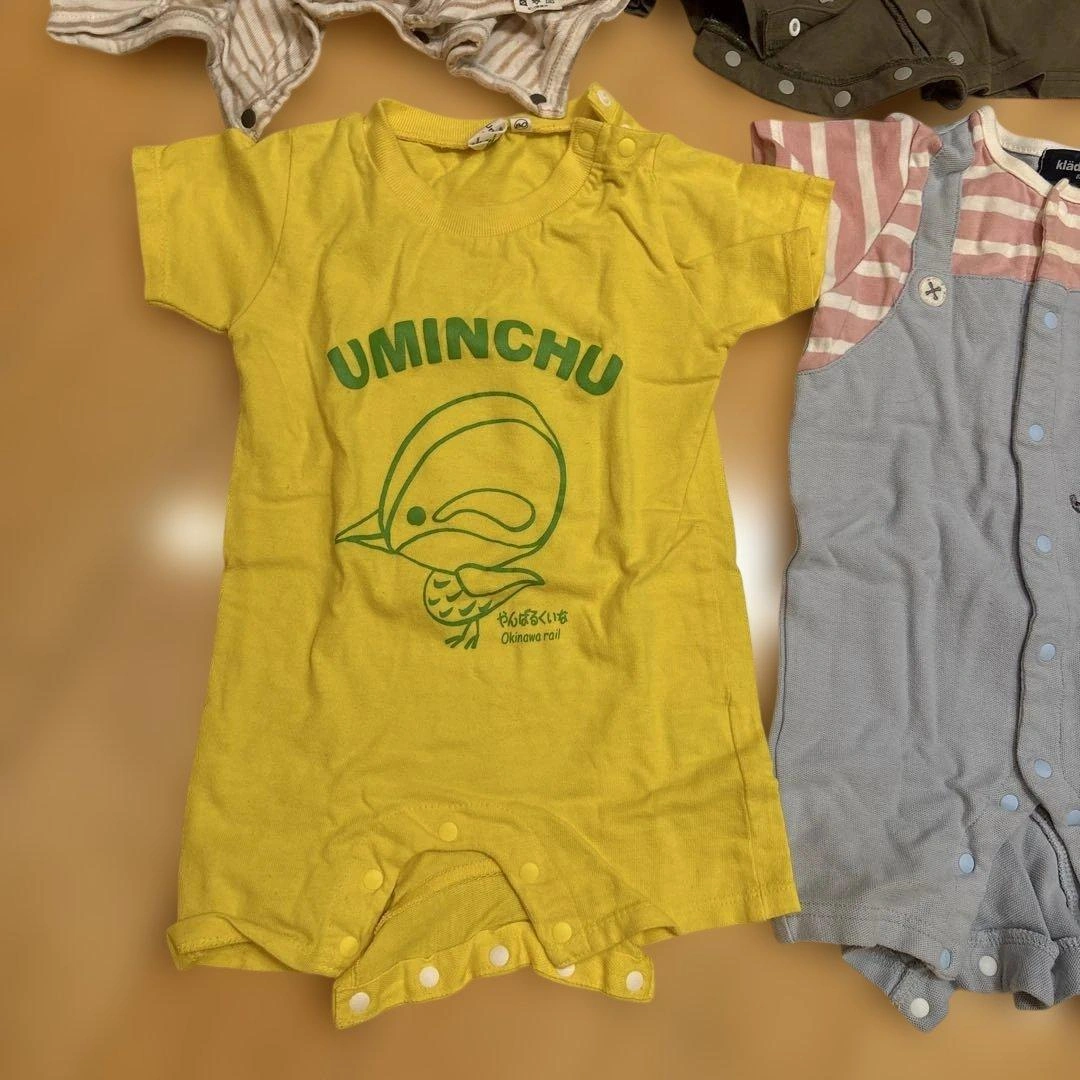 ベビー服 ロンパース カバーオール 8点セット まとめ売りの写真3枚目