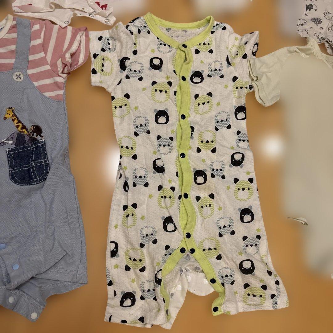 ベビー服 ロンパース カバーオール 8点セット まとめ売りの写真5枚目