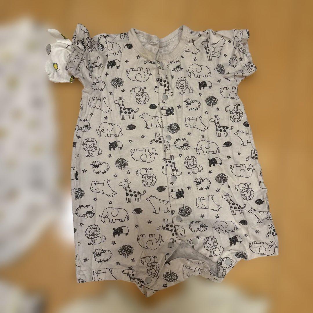 ベビー服 ロンパース カバーオール 8点セット まとめ売りの写真8枚目