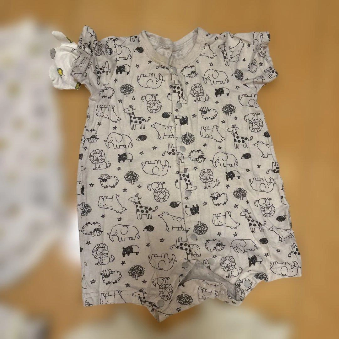 ベビー服 ロンパース カバーオール 8点セット まとめ売りの写真8枚目