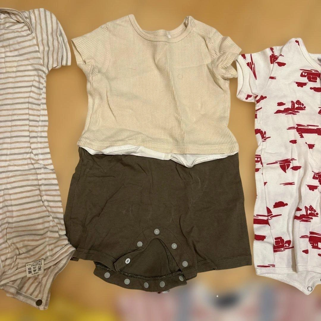 ベビー服 ロンパース カバーオール 8点セット まとめ売りの写真9枚目
