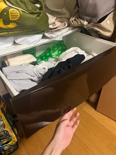 3段チェストの写真2枚目