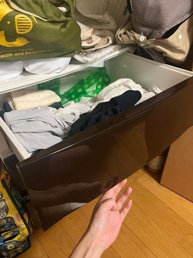 3段チェストの写真2枚目