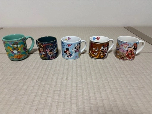 ★ディズニースーベニアカップ5個セット