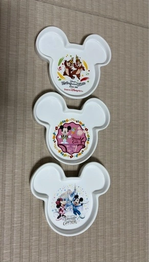 ディズニースーベニアプレート3枚セット