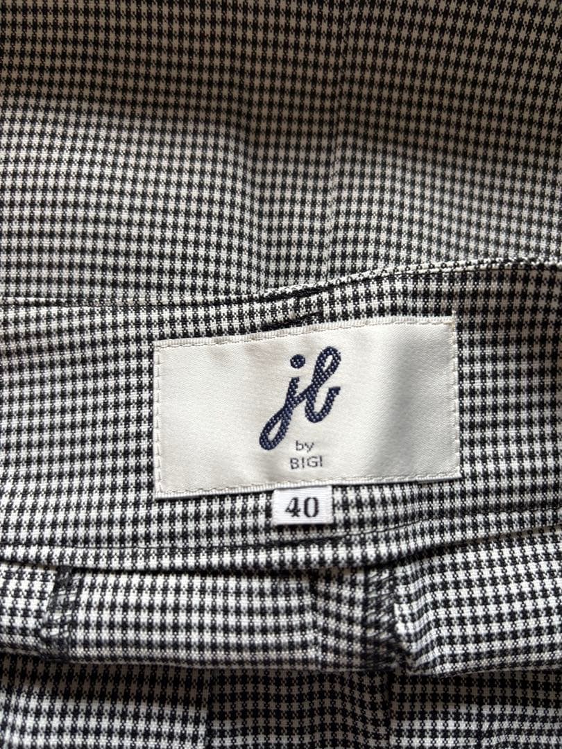 jb by BIGI チェック柄 ミニスカート 40サイズ　新品未使用品の写真3枚目