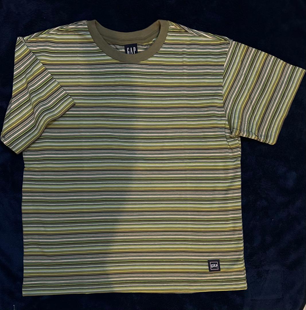 GAP ストライプ Tシャツ L/G (10)10歳相当