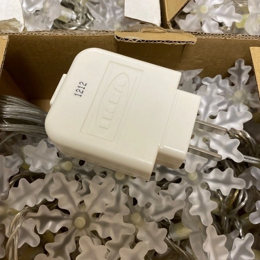 【ほぼ未使用】3箱セットIKEA コンセント式電飾3個セットの写真4枚目