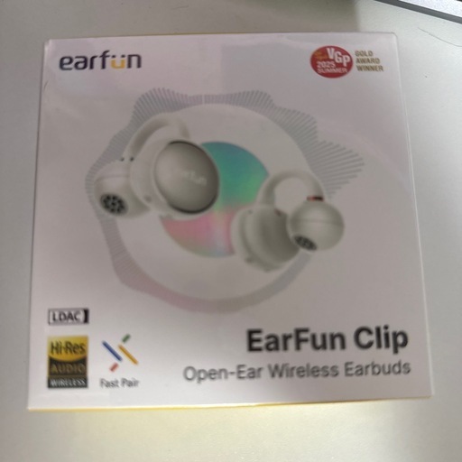 【新品未開封】EarFun OpenJump OW100 オープンイヤー型 ワイヤレスイヤホン