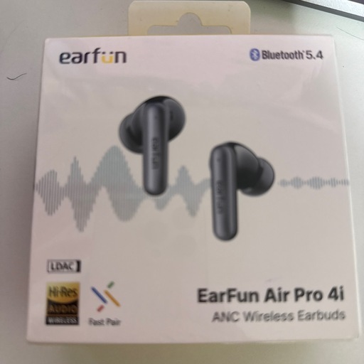 【新品未開封】EarFun Air Pro 4i TW230 ワイヤレスイヤホン ANC ハイレゾ