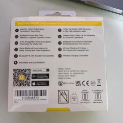 【新品未開封】EarFun Air Pro 4i TW230 ワイヤレスイヤホン ANC ハイレゾの写真2枚目