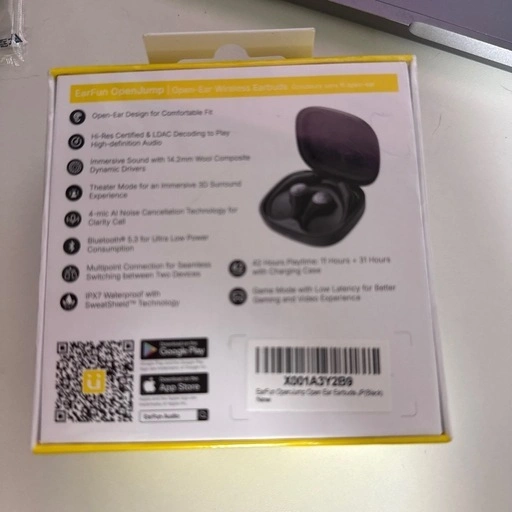EarFun Clip CW100 イヤーカフ型 ワイヤレスイヤホン 新品未開封の写真2枚目