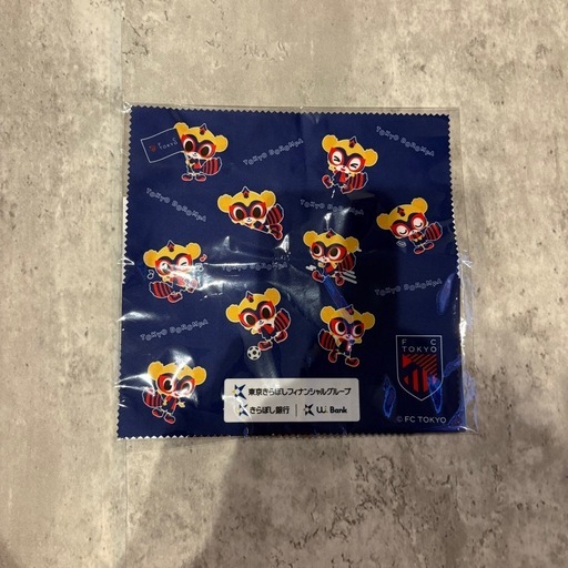FC東京　記念品　メガネ拭き