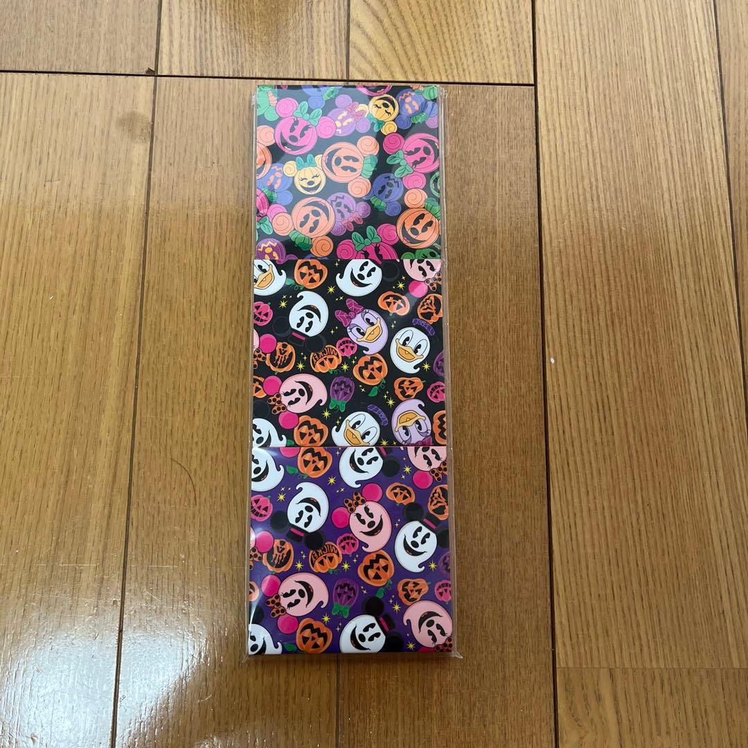 ディズニー　30周年　ハロウィン　メモ帳　3点セット