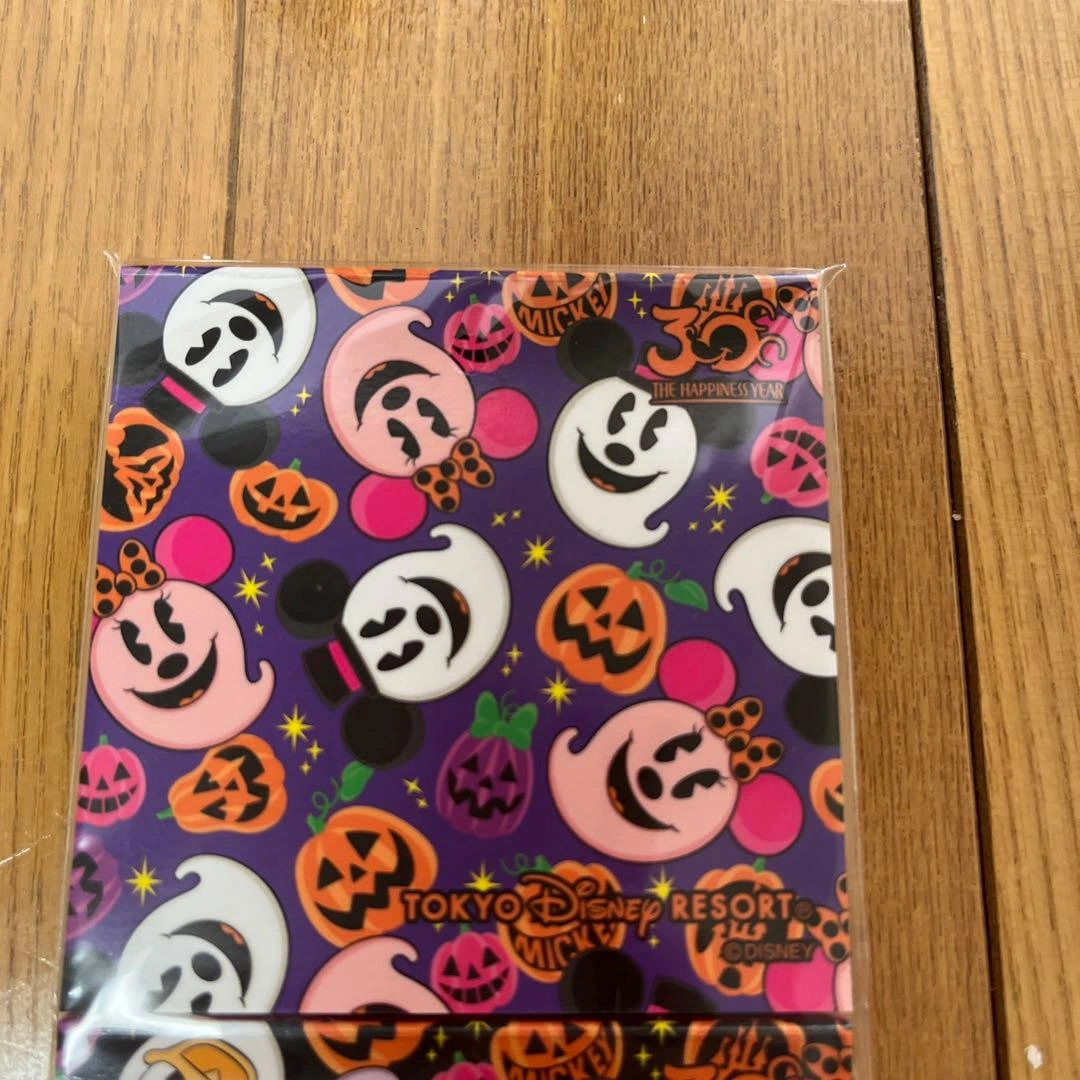 ディズニー 30周年 ハロウィン メモ帳 3点セットの写真2枚目