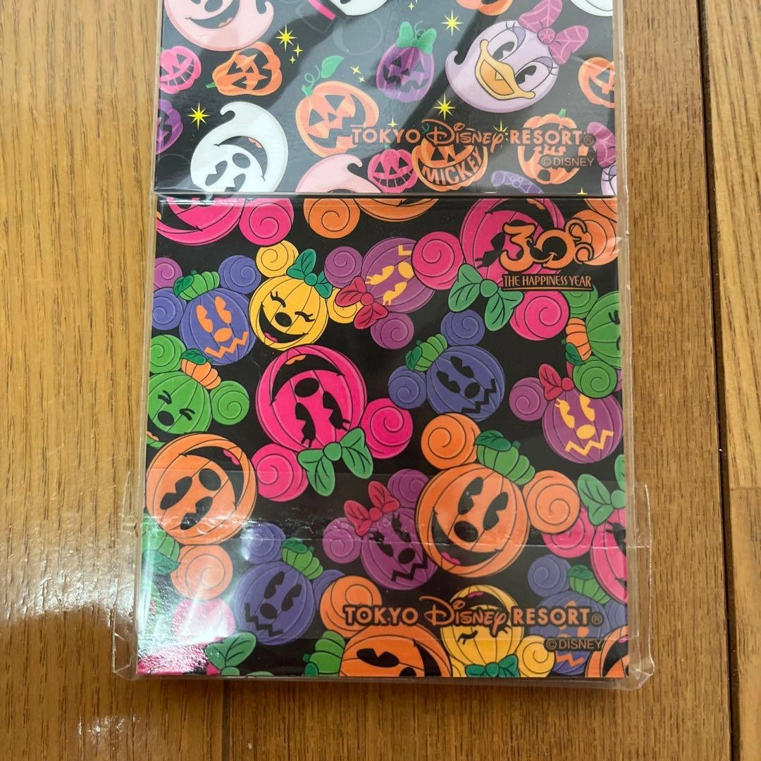 ディズニー 30周年 ハロウィン メモ帳 3点セットの写真4枚目