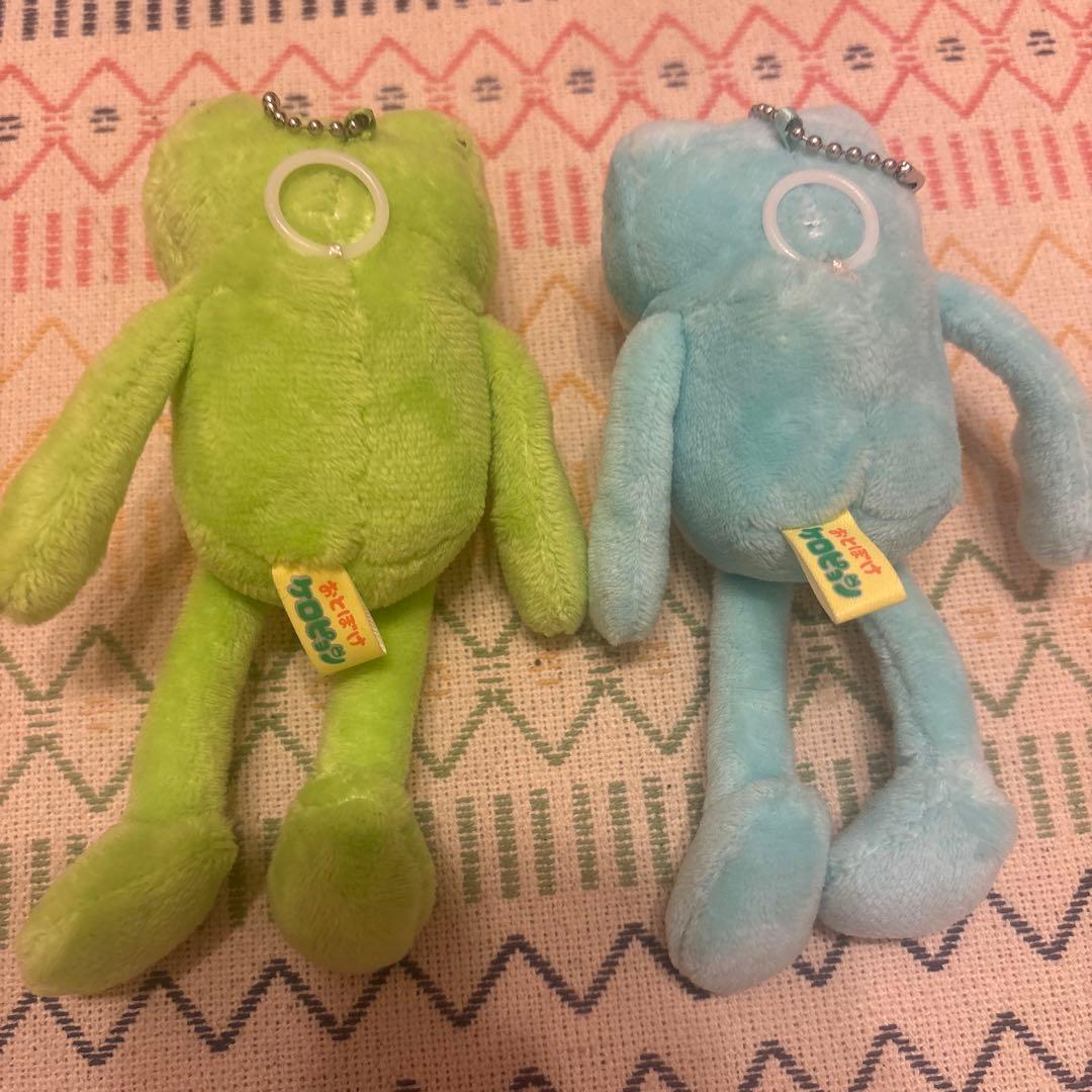 おとぼけケロピョンぷちぶるマスコット 2個セットの写真4枚目