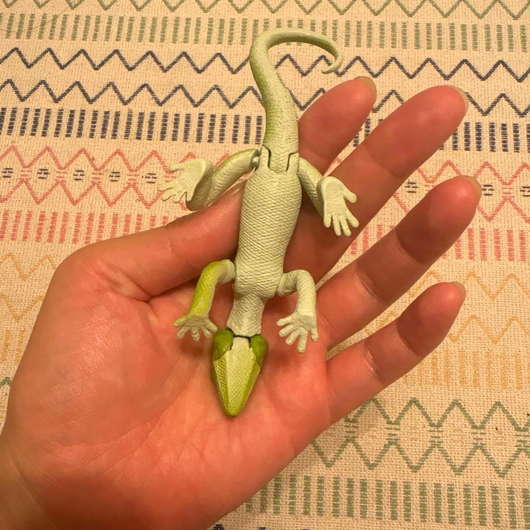 トカゲ フィギュア カプセルトイの写真3枚目