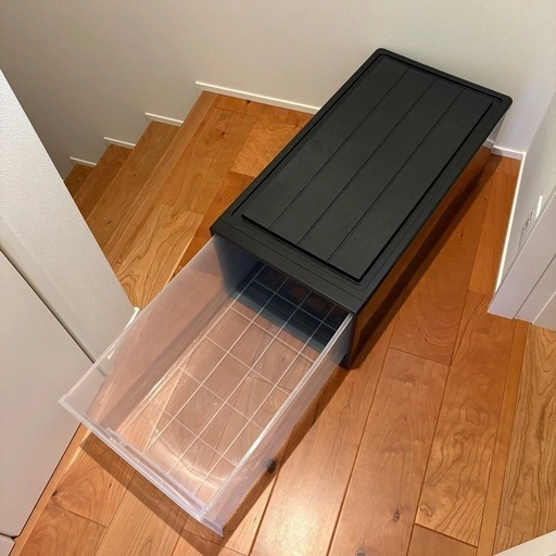 衣装ケース Fits 幅39 高さ29 奥行き74cm 欠けている部分ありの写真2枚目