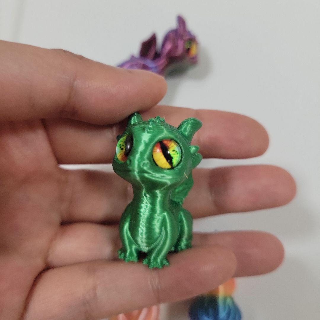 ドラゴン ミニチュア フィギュア 5体セットの写真3枚目
