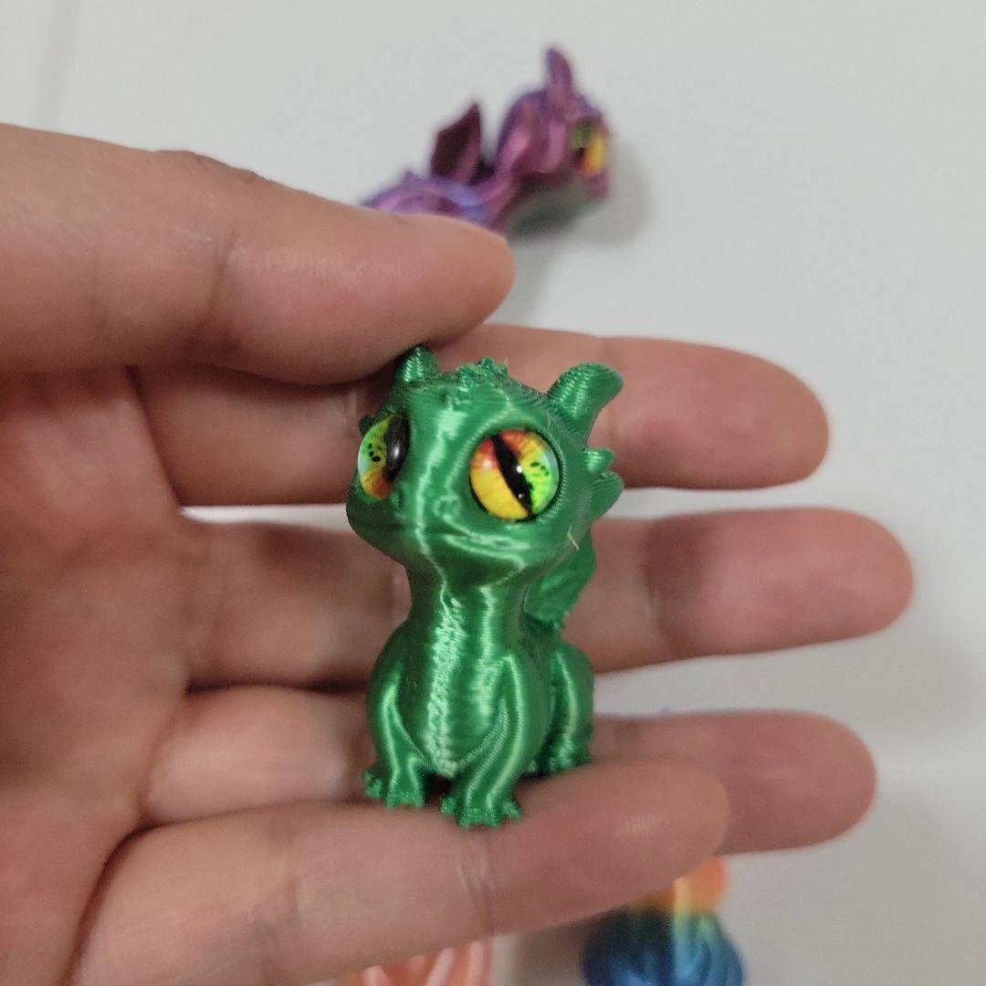 ドラゴン ミニチュア フィギュア 5体セットの写真3枚目