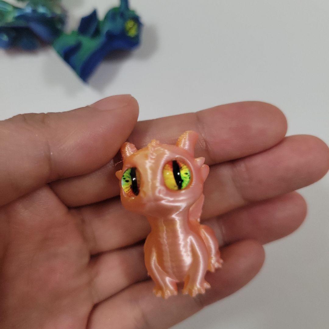 ドラゴン ミニチュア フィギュア 5体セットの写真5枚目