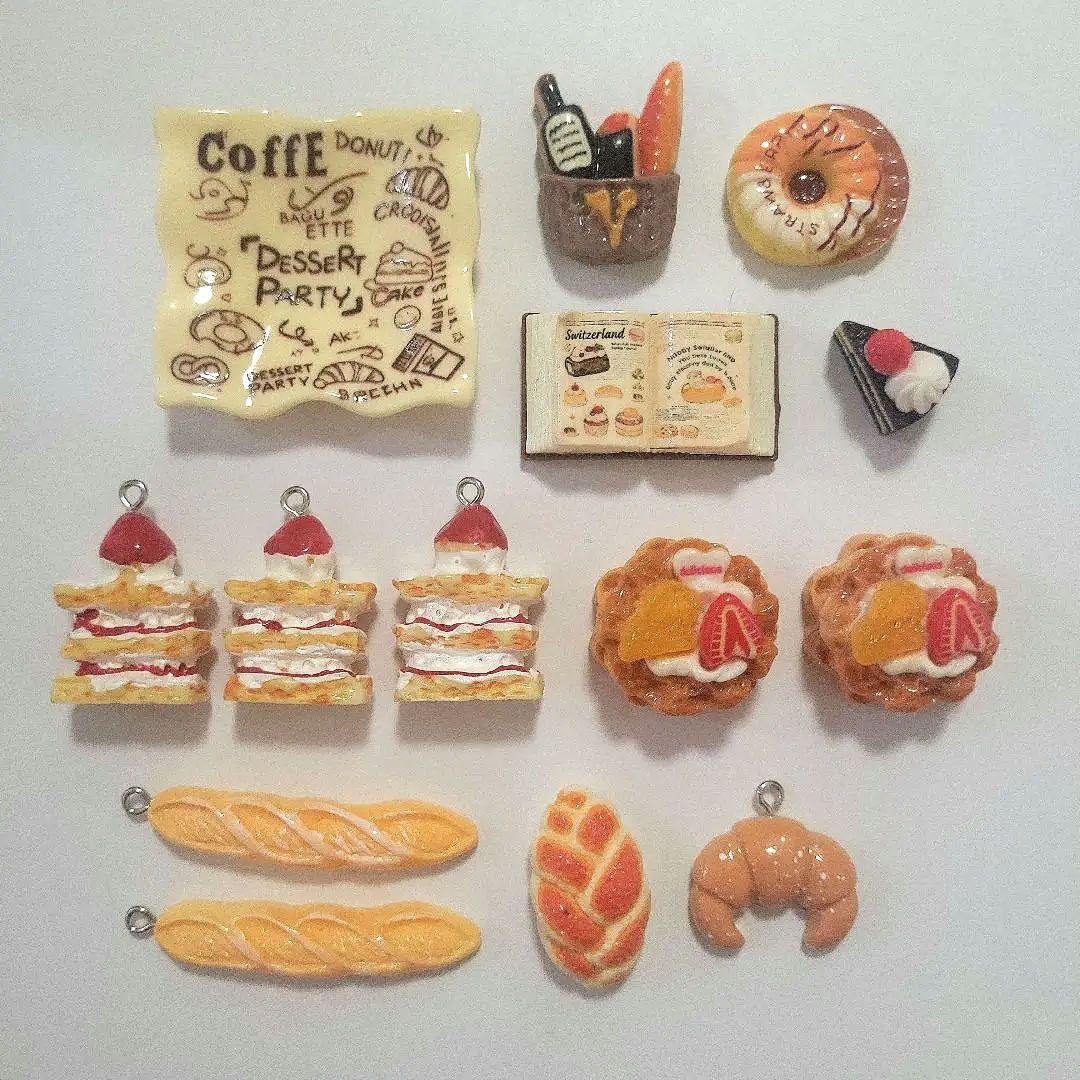 デコパーツ スイーツ パン まとめ売り ハンドメイド 素材
