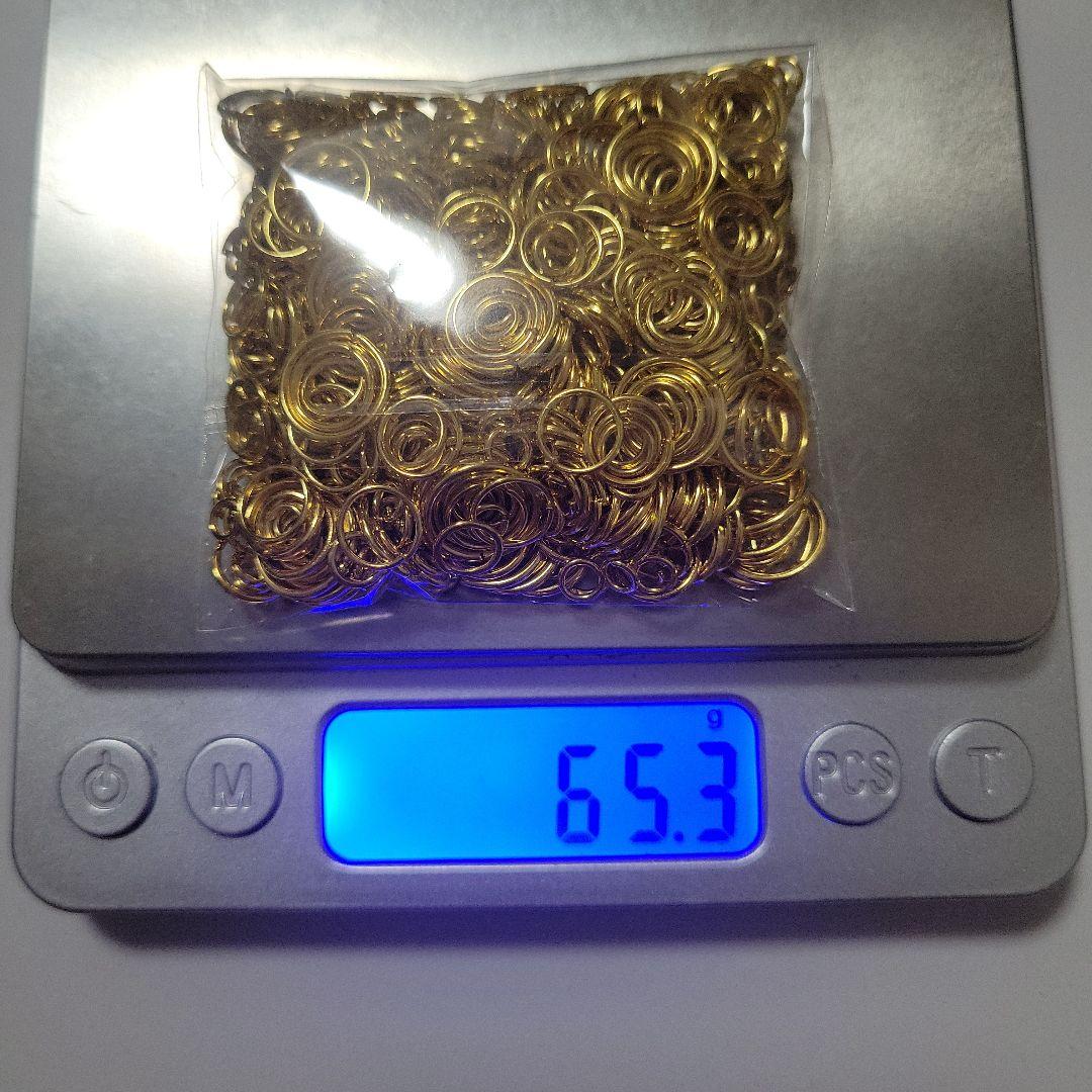 丸カン ゴールド 大量 まとめ売り ハンドメイド素材