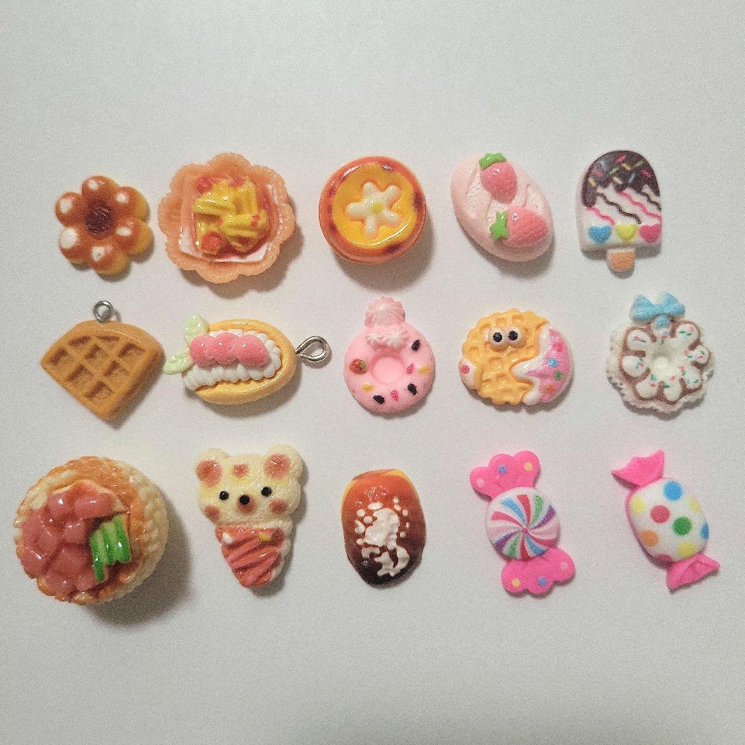 デコパーツ 食べ物 フード スイーツ ハンドメイド素材