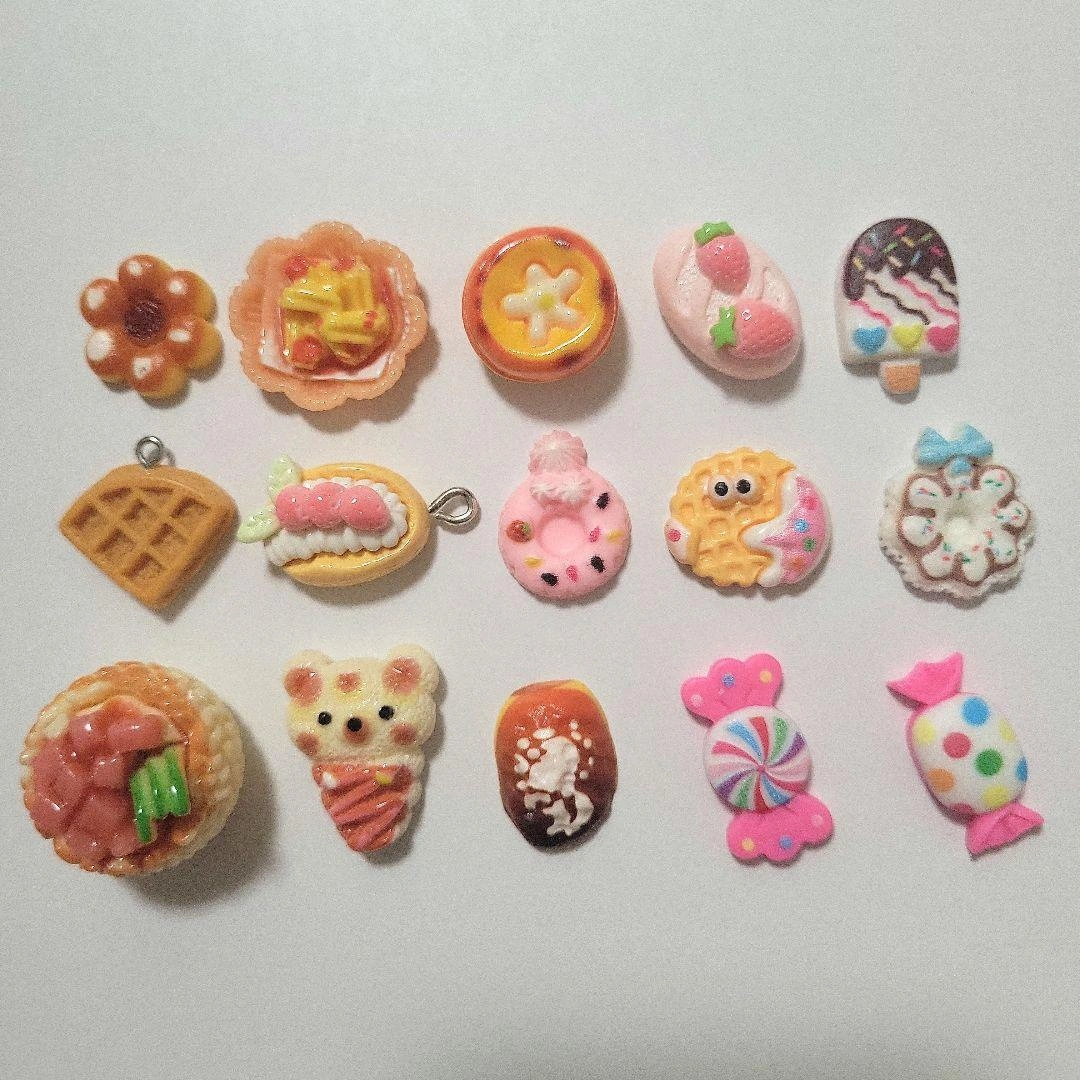 デコパーツ 食べ物 フード スイーツ ハンドメイド素材