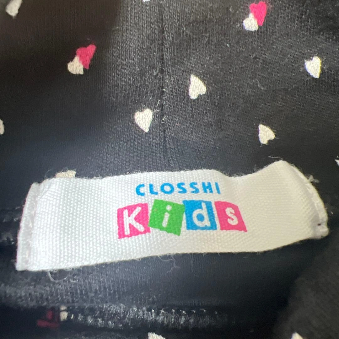 CLOSSHI Kids ハート柄 長袖カットソー 110cmの写真2枚目