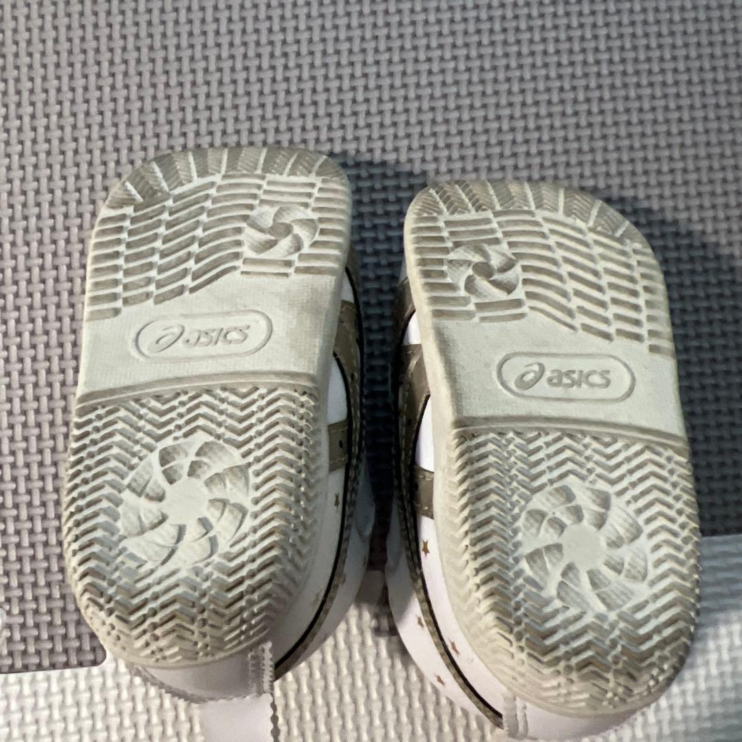 asics ベビーシューズ 13.0cm ホワイトの写真4枚目