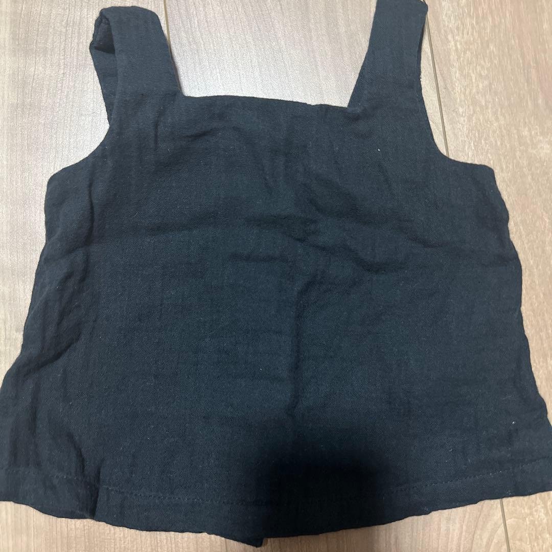 baby GAP ノースリーブ トップス ブラック 12-18ヶ月の写真2枚目