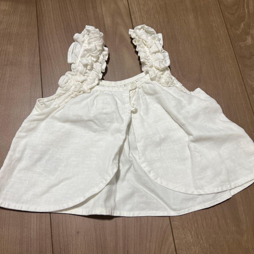 baby GAP ホワイト フリル トップス 80cm