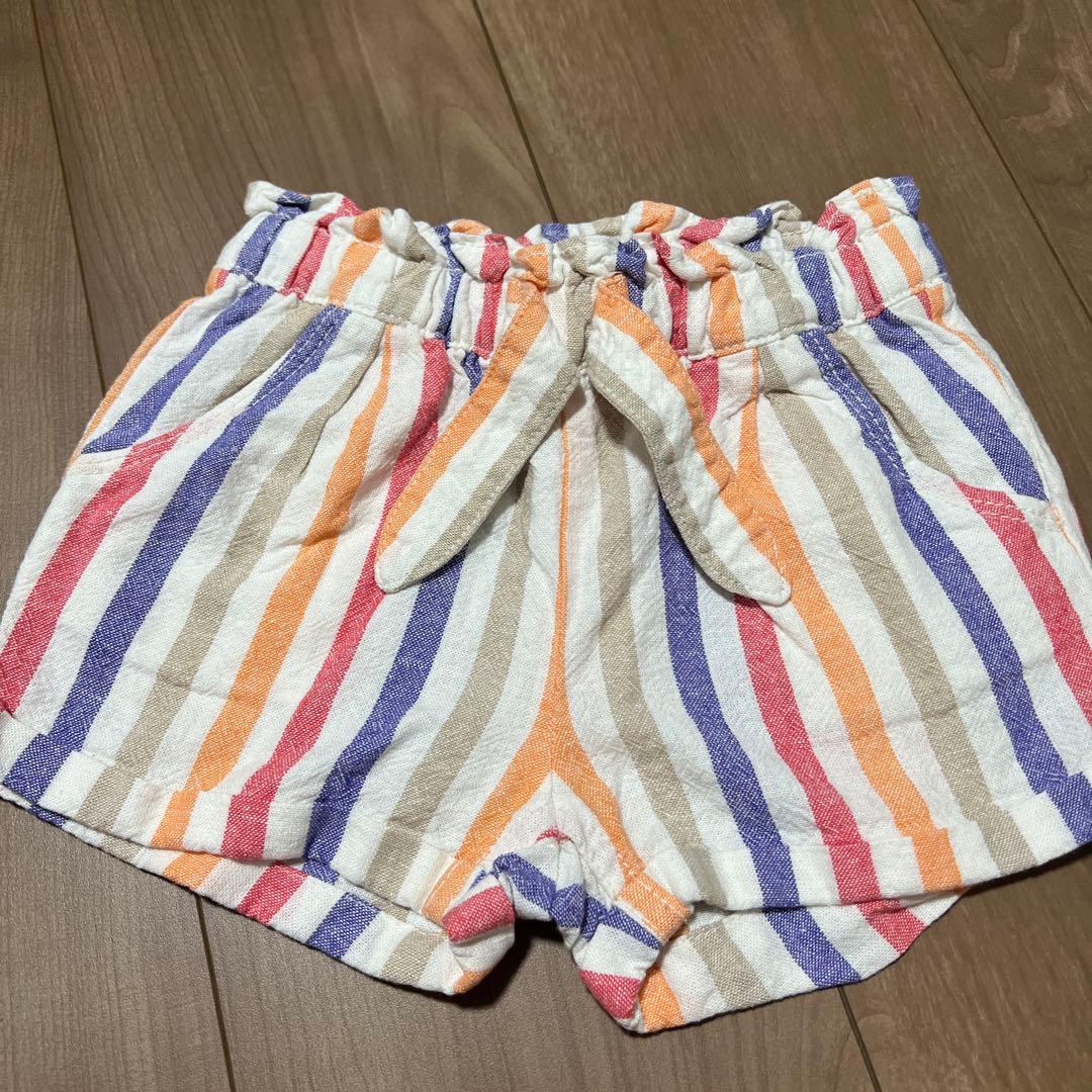 baby GAP マルチストライプ ショートパンツ 80cm