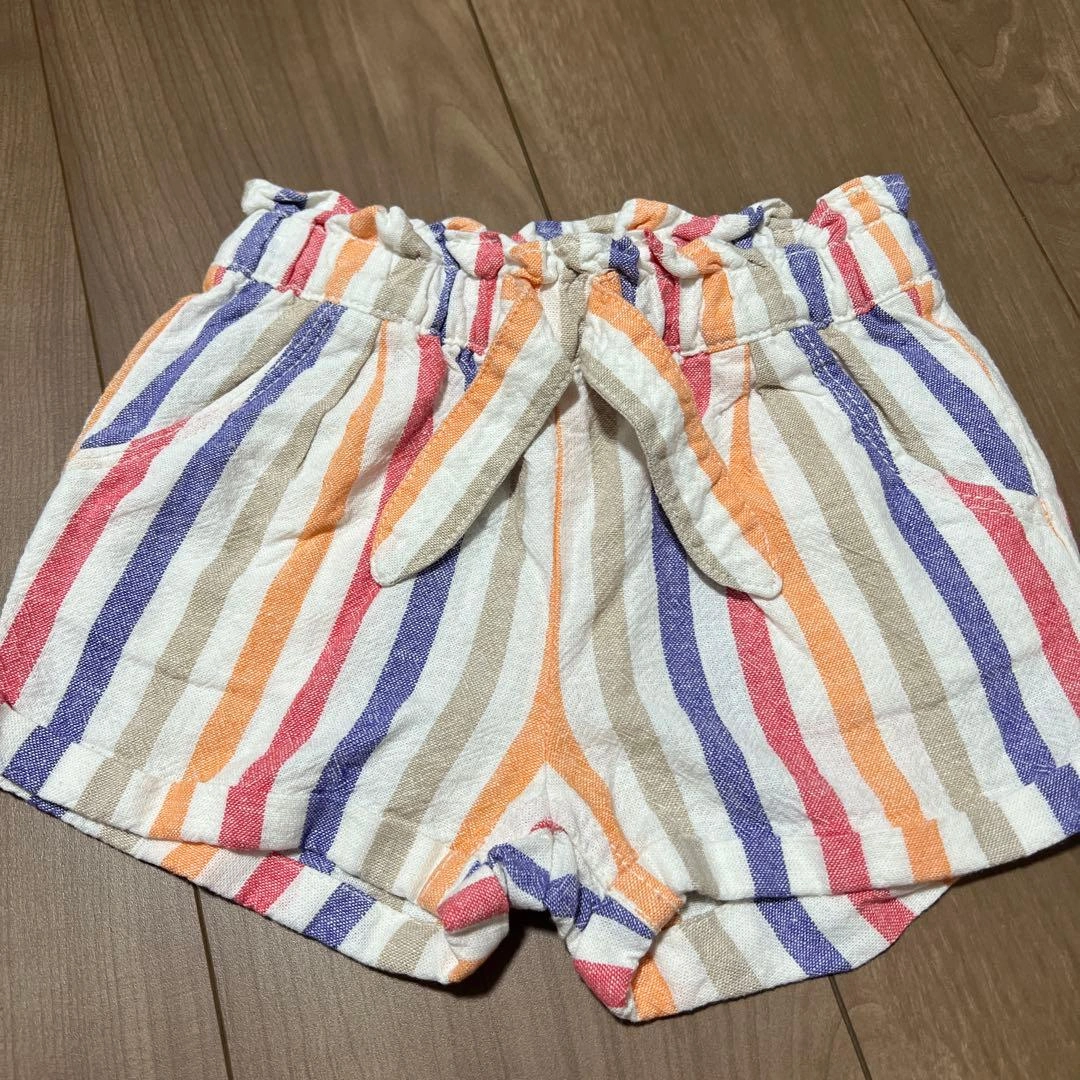 baby GAP マルチストライプ ショートパンツ 80cm