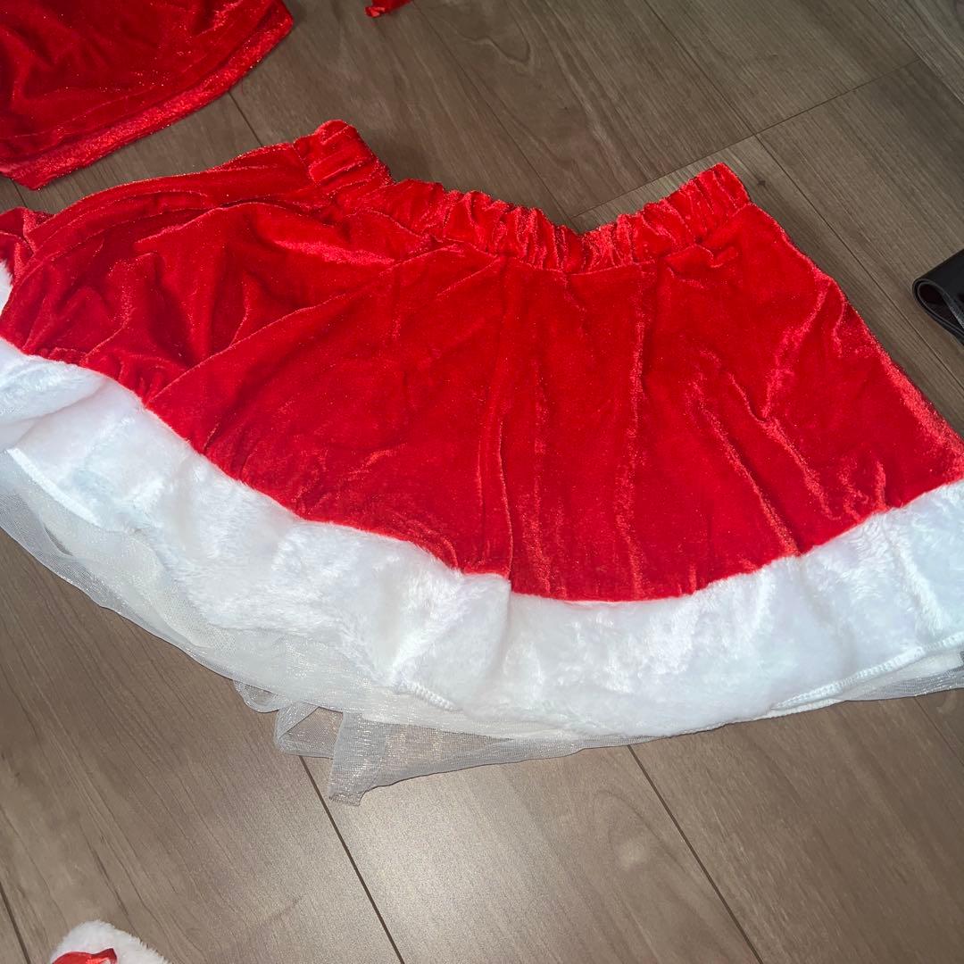 RAAUUNE サンタ コスプレ 5点セット レッドの写真7枚目