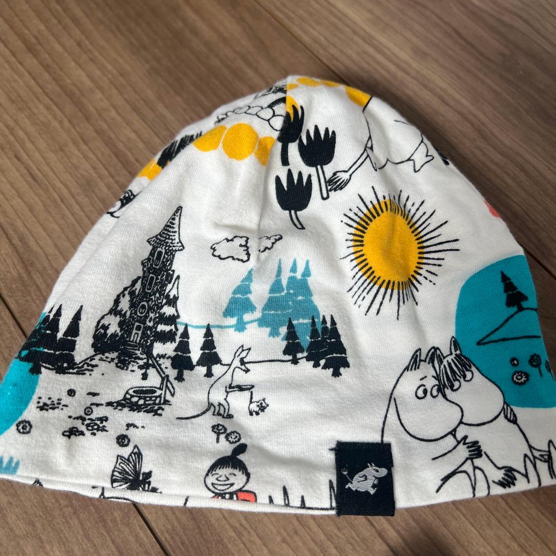 MOOMIN by reima ベビー服 ロンパース 帽子 スタイ3点セットの写真4枚目