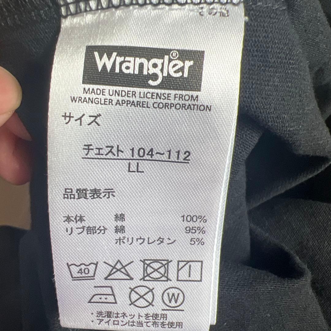 Wrangler Tシャツ ブラックの写真4枚目